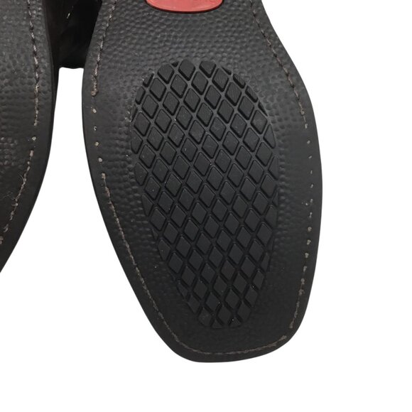 Vintage Durango Mens 11" Harness Western Square Toe Boot Brown Leather Size 9.5E - Picture 12 of 15